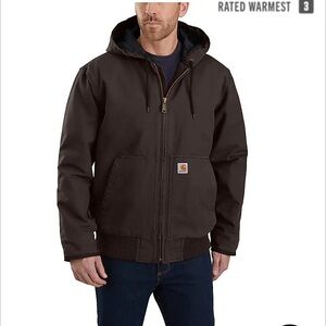Dark Brown Carhartt Jacket